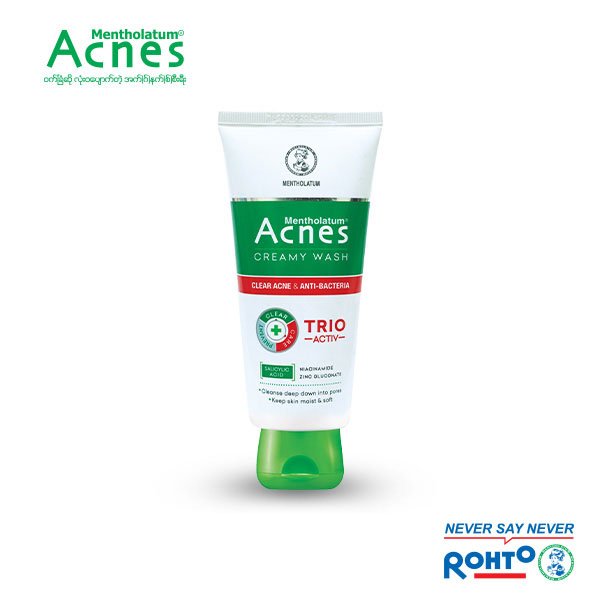 Acnes Creamy Wash (Trio formula)