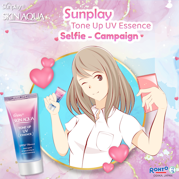 Sunplay Tone Up UV Essence Selfie - Campaign